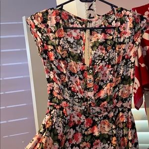Pink Floral Hollister Dress